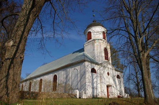 BIld der Kirche unserer Partnergemeinde in Kodavere
